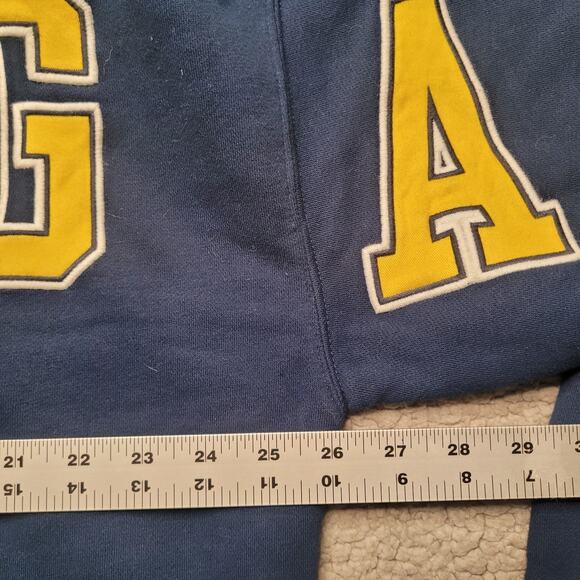 Abercrombie & Fitch Sweatshirt Mens Large University of Michigan College Vault - Picture 6 of 8